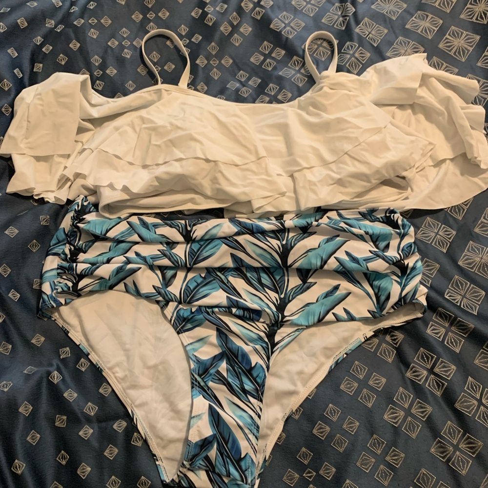 Two Piece Off the Shoulder